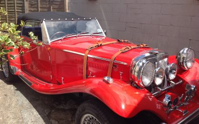 Falcon on Tourer (Jaguar SS100 Replica)