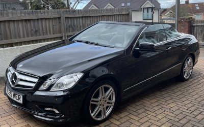 Mercedes E500 cabriolet